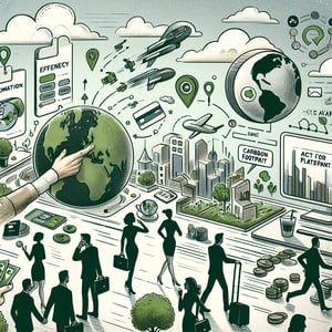 Automatisez vos dépenses et suivez leur impact carbone grâce à Greenway : une carte intelligente pour conjuguer efficacité, conformité et RSE.