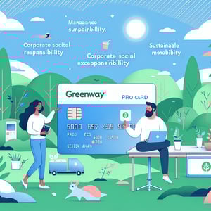 Centralisez vos dépenses pro avec Greenway et pilotez RSE, mobilité et avantages salariés depuis une carte unique, éco-responsable et 100 % digitale.