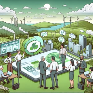 Adoptez une démarche carbone efficace grâce à des outils numériques puissants et transformez vos paiements en données carbone exploitables.