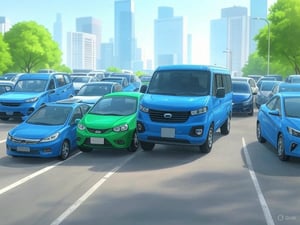 futur des véhicules hybrides dans les flottes d’entreprises en 2025.